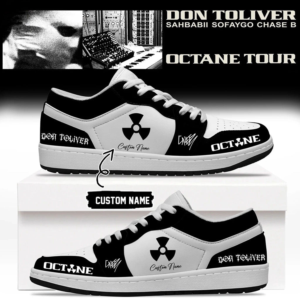 Personalized Don Toliver Octane Tour Shoes Don Toliver Merch Rap Music Lover Gifts - Merchluma