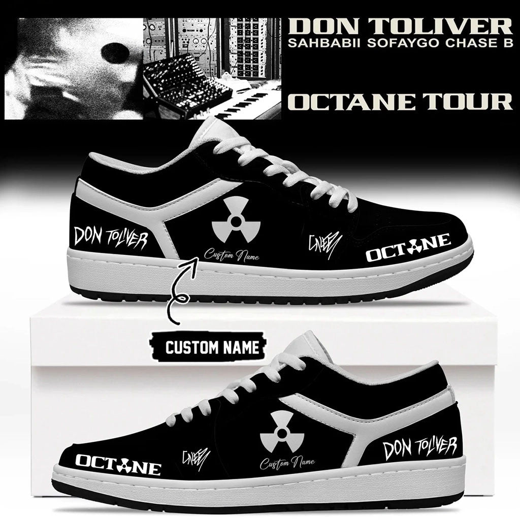Personalized Don Toliver Octane Tour Sneakers Don Toliver Merch Best Gifts For Rapper Fan - Merchluma