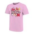 Nebraska Huskers Volleyball Merch 2026 Nebraska Cornhuskers Pink Disco T-Shirt Gifts For Her - Merchluma