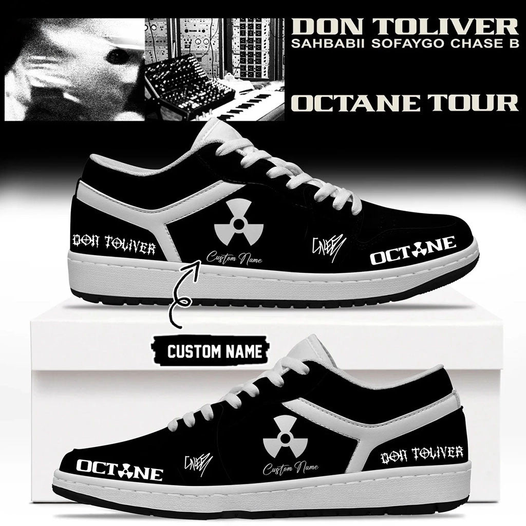 Personalized Don Toliver Octane Tour Sneakers Don Toliver Merch Concert Shoes Rap Music Fan Gift - Merchluma