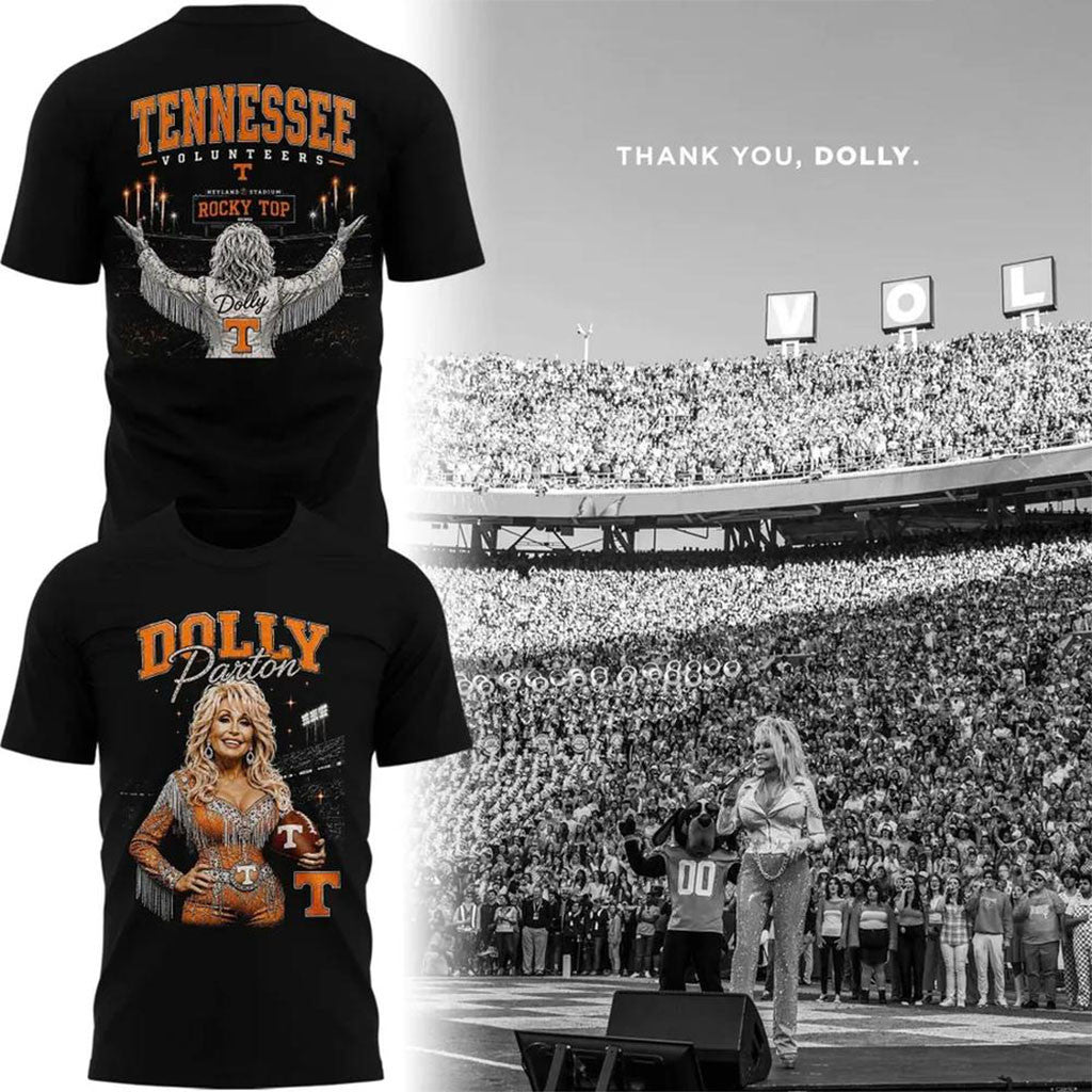 Tennessee Vols Dolly Parton Welcome Back To Rocky Top T-Shirt Thank You Dolly Parton Merch - Merchluma