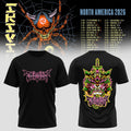 Trivium North America Tour 2026 Shirt Black Trivium Merch Metal Band Apparel Gift For Music Fan - Merchluma