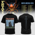 Trivium North America Tour 2026 Shirt Black Trivium Merch Rock Music Fan Gift - Merchluma