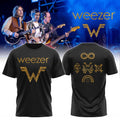Weezer The Gathering World Tour Shirt Black Weezer Merch Gifts For Music Lovers - Merchluma