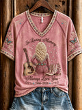 In Loving Memory Dolly Parton V-Neck Shirt Always Love You 1946 2026 RIP Merch Fan Gifts - Merchluma