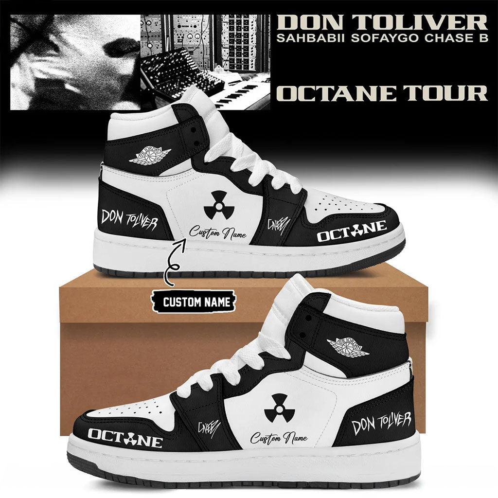 Personalized Don Toliver Merch Octane Tour Sneakers Music Shoes Gift For Concert Lover - Merchluma