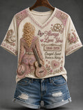 RIP Dolly Parton Always Love You 1946 2026 V-Neck Shirt Cowgirl Spirit Forever In Melody Shirt - Merchluma
