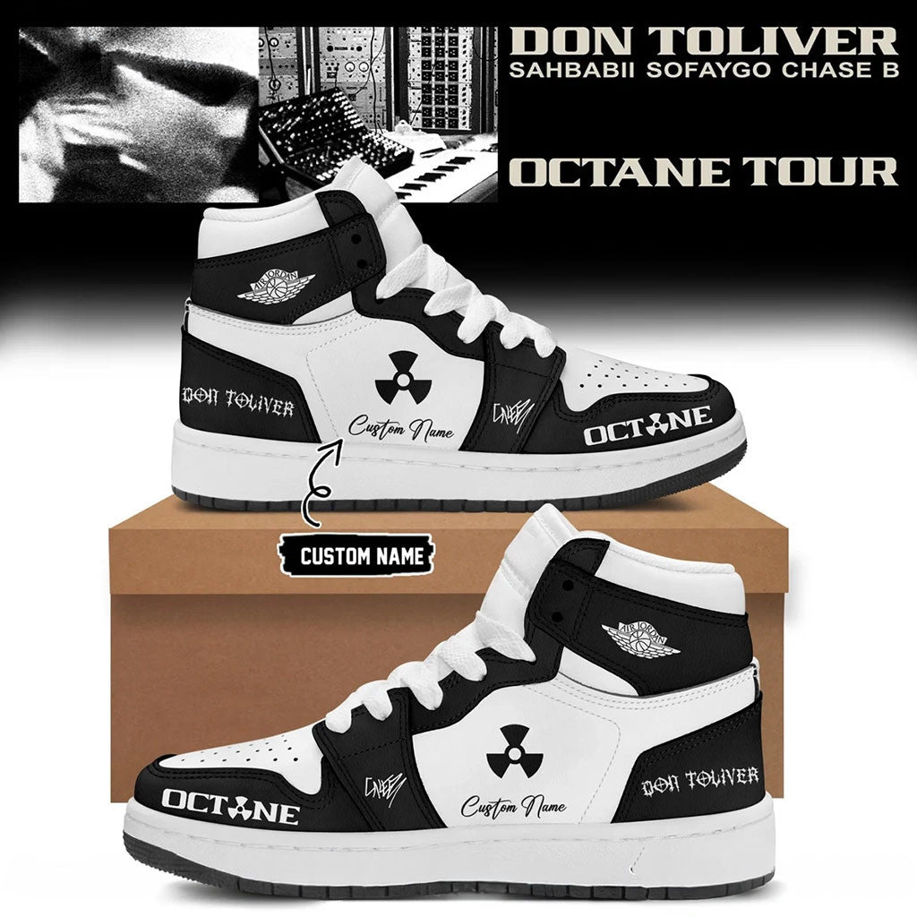 Personalized Don Toliver Octane Tour Sneakers Don Toliver Merch Rapper Fans Gifts - Merchluma