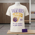 Golden State Valkyries Est 2025 We Rise Together WNBA Graphic T-Shirt Valkyries Merch Fan Gear - Merchluma