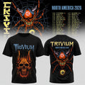 Trivium North America Tour 2026 Shirt Black Trivium Merch Concert Music Lover Gift - Merchluma