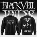 Black Veil Brides Merch Vindica Tour 2026 Dark Portrait Sweatshirt BVB Band Fan Gifts - Merchluma