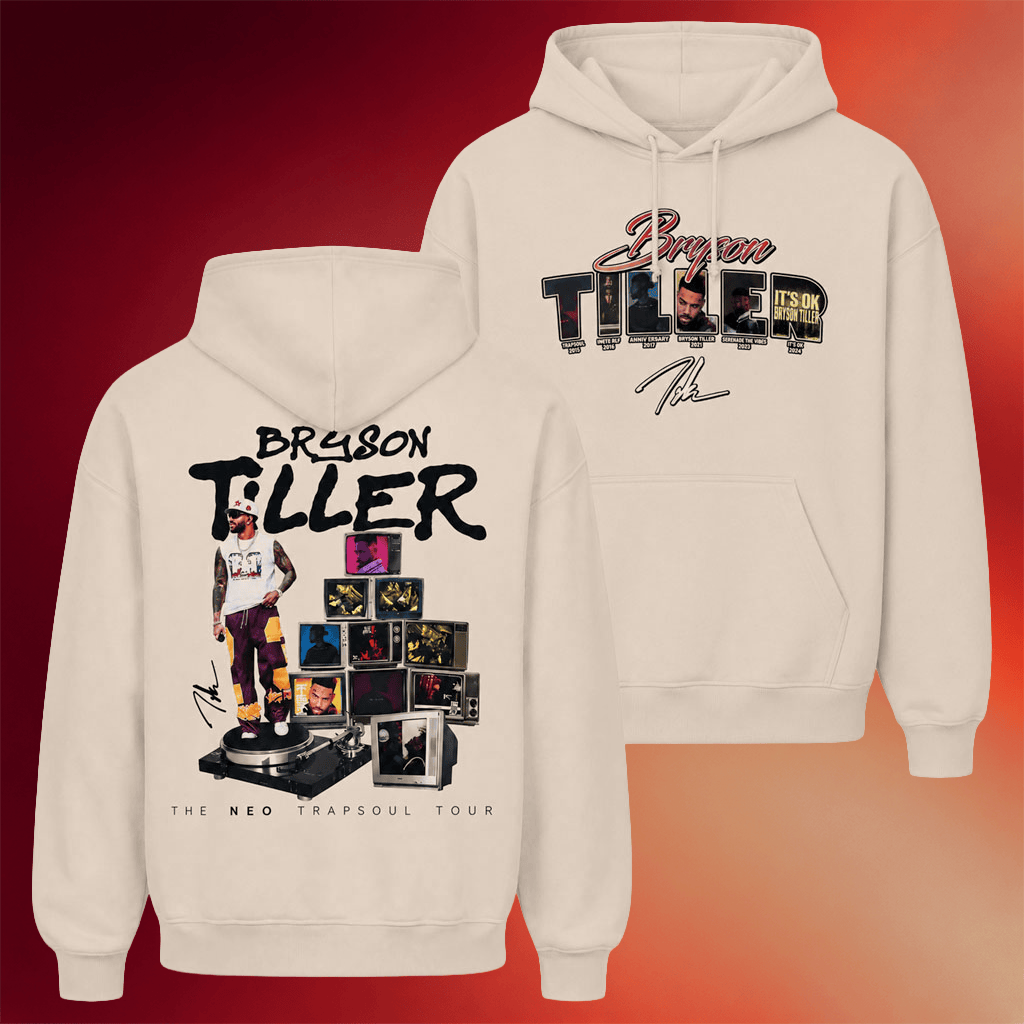 Bryson Tiller Merch 2026 The Neo Trapsoul Tour Hoodie Bryson Tiller Concert Merch Fan Gifts - Merchluma