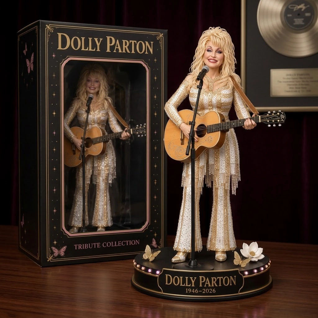 Dolly Parton Rhinestone Butterfly Memorial Tribute Collectible Funko Pop Dolly Parton RIP Merch - Merchluma