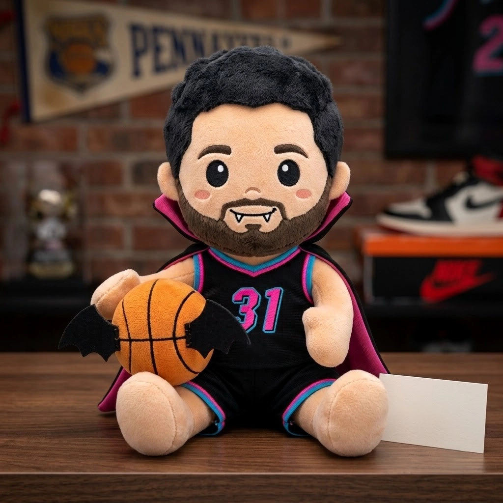 Klay Thompson Dallas Mavericks Vampire Halloween Plush Pillow Mavericks Merch Gifts For Fans - Merchluma