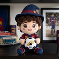 Lamine Yamal Barcelona Magic Wizard Halloween Plush Pillow FC Barcelona Merch Gifts For Fans - Merchluma