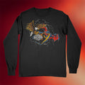 Beyond Human Merch Battle Long Sleeve Shirt Harley Davidson Eagle Vs Dragon Shirt Gifts For Him - Merchluma