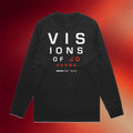 Bob Dylan Center Merch Visions Of Johanna Long Sleeve T-Shirt Black Gift Ideas For Him - Merchluma