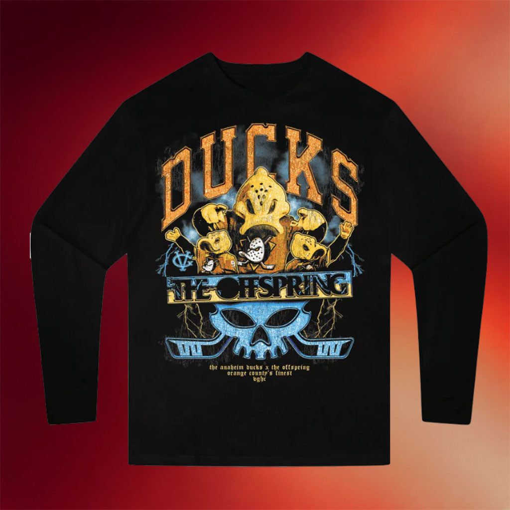 Anaheim Team Merch Orange County's Finest Long Sleeve T-Shirt Gifts For Hockey Fan - Merchluma