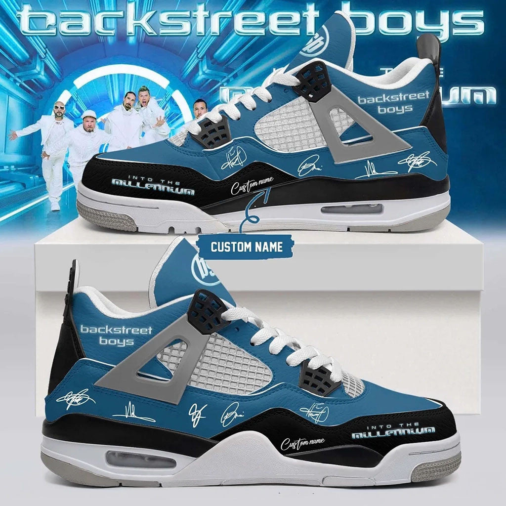 Custom Backstreet Boys Into The Millennium Shoes Backstreet Boys Merch Boy Band Music Fan Gift - Merchluma