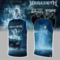 Megadeth Merch Breakout Hibernation Of The Nations Skull Basketball Jersey Band Fan Gifts - Merchluma
