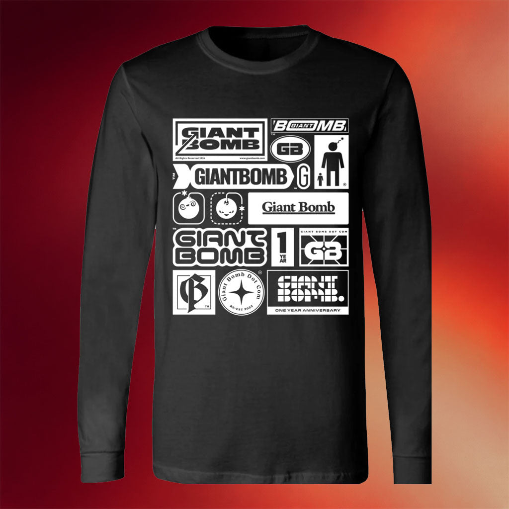 Giant Bomb Emporium Merch 2026 Giant Bomb Racer Long Sleeve Shirt Present For Friends - Merchluma