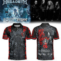 MegadethMerch Sumo Signature Polo Shirt Skull Heavy Metal Band Polo Rock Music Fan Gift - Merchluma
