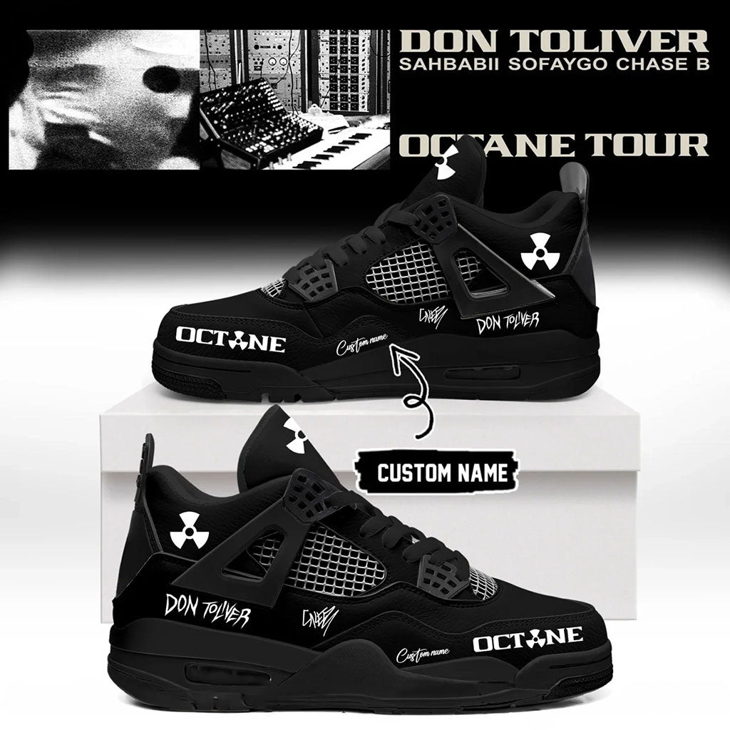 Customized Don Toliver Octane Tour Shoes Don Toliver Merchandise Gifts For Music Lovers - Merchluma