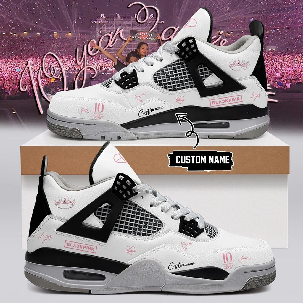 Personalized BLACKPINK Merch Sneakers Kpop BLACKPINK Shoes Concert Music Lover Gift - Merchluma