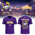 Minnesota Vikings x Hello Kitty 2026 Crossover Graphic Football Jersey Vikings Merch Fan Gear - Merchluma