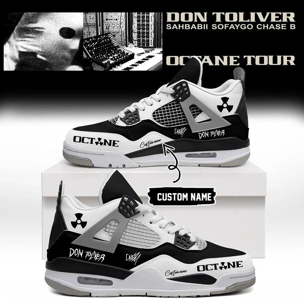 Customized Don Toliver Octane Tour Shoes Don Toliver Merch Hip Hop Rapper Fan Gift - Merchluma