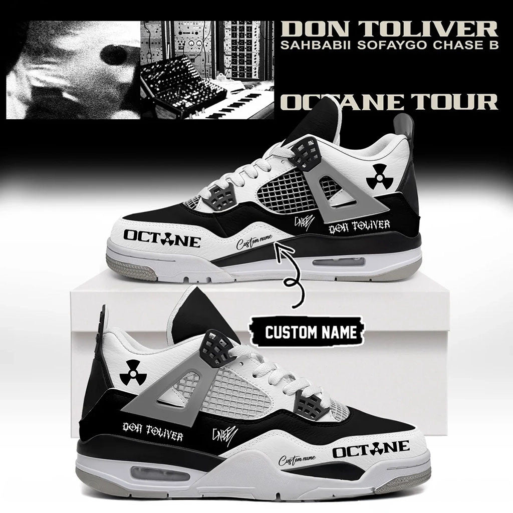 Personalized Don Toliver Merch Octane Tour Sneakers Gifts For People Who Like Music - Merchluma