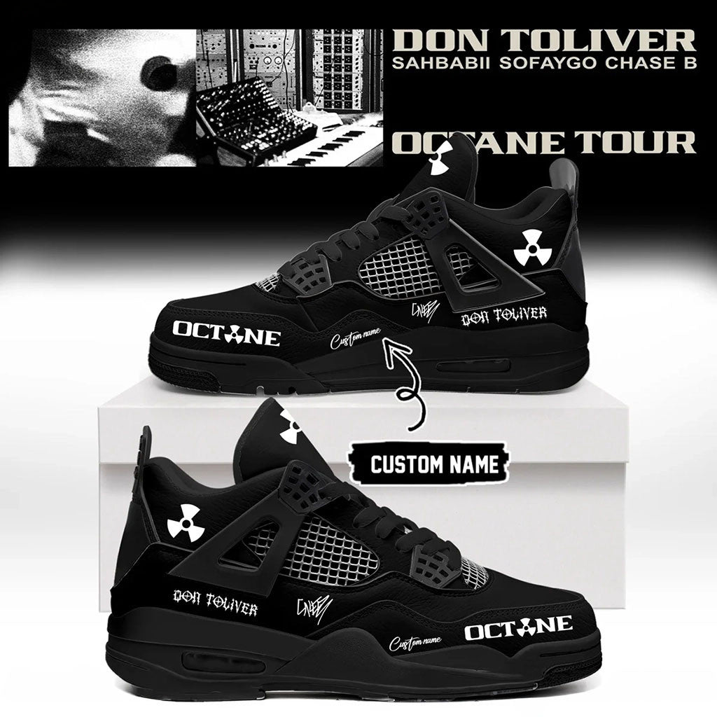 Personalized Don Toliver Merch Octane Tour Sneakers Music Lover Gifts For Him - Merchluma