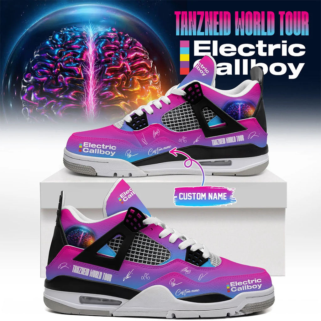 Custom Electric Callboy Merch Tanzneid World Tour Signature Shoes Best Gifts For Music Lovers - Merchluma