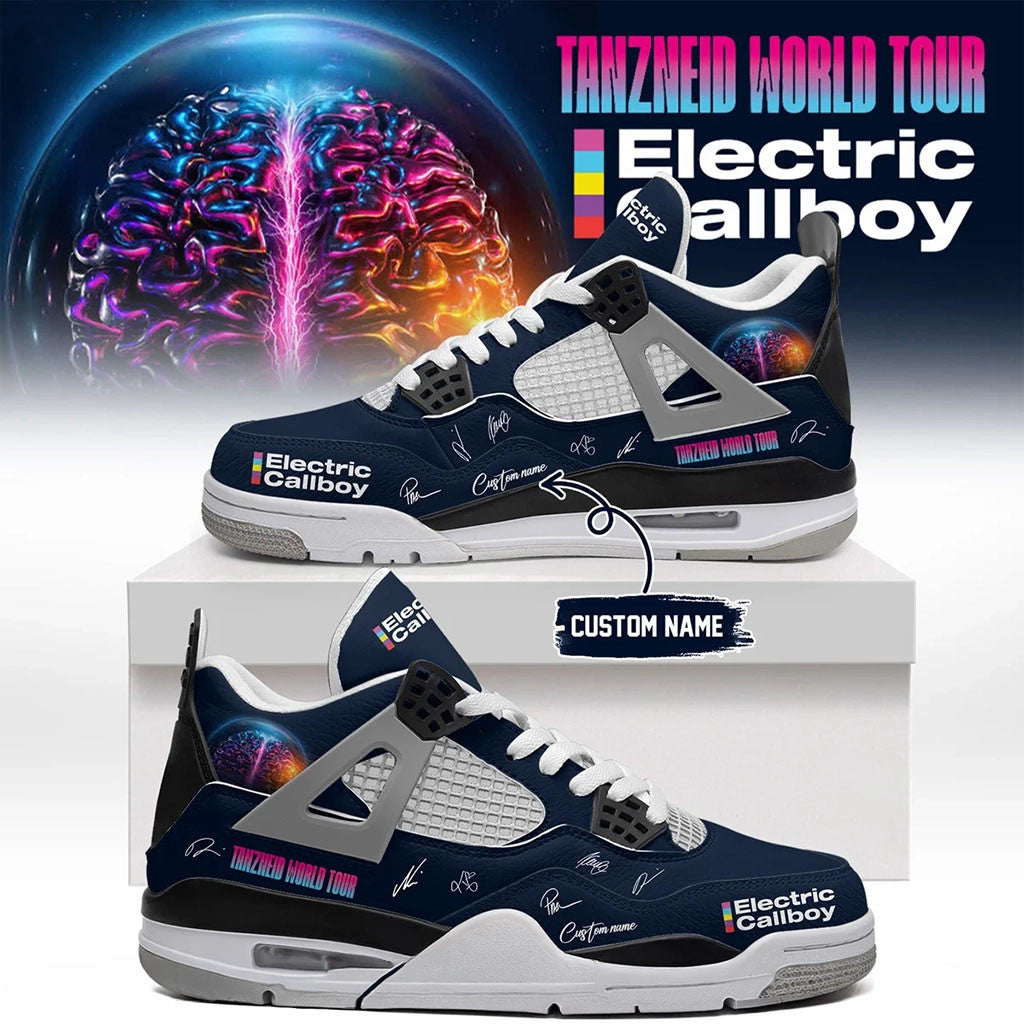 Custom Electric Callboy Tanzneid World Tour Signature Shoes Electric Callboy Merch Fans Gifts - Merchluma