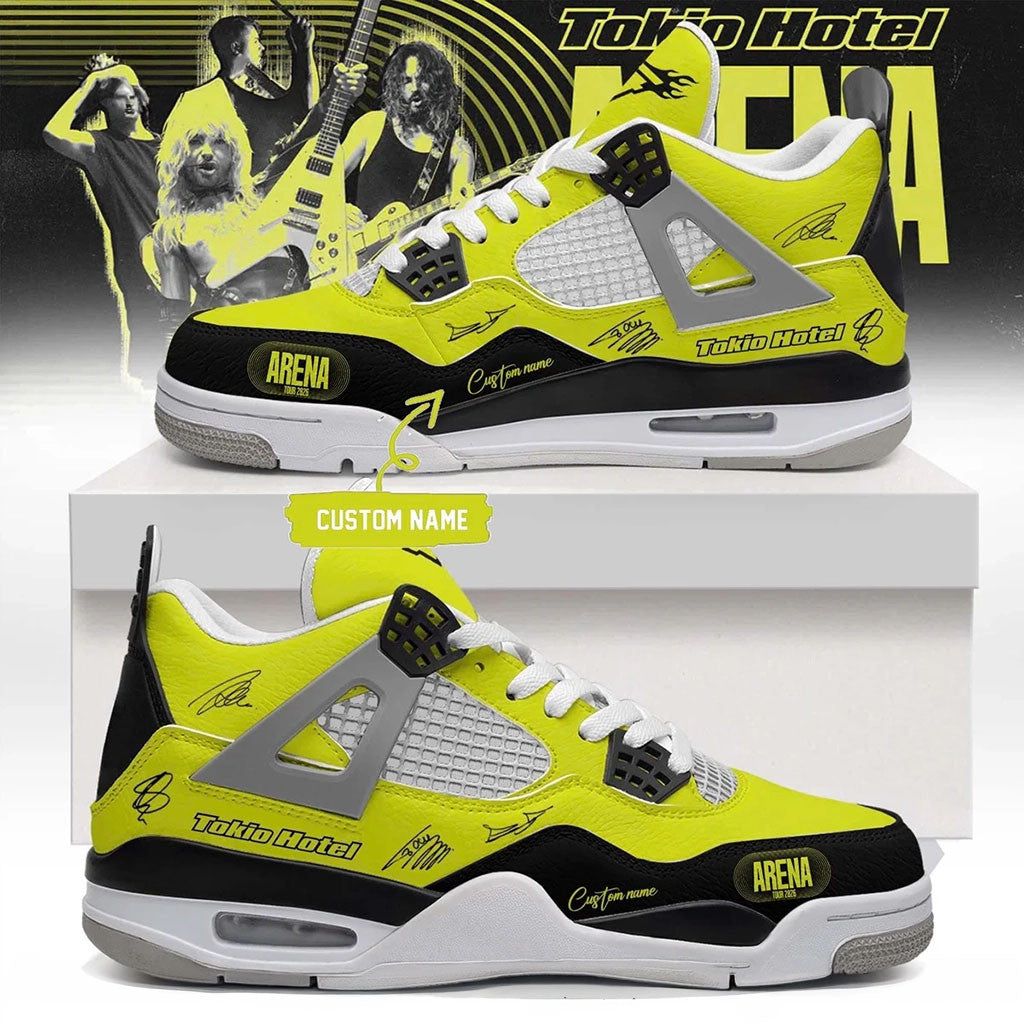 Custom Tokio Hotel ARENA TOUR Signature Shoes Tokio Hotel Merch Gift Ideas For Music Lovers - Merchluma