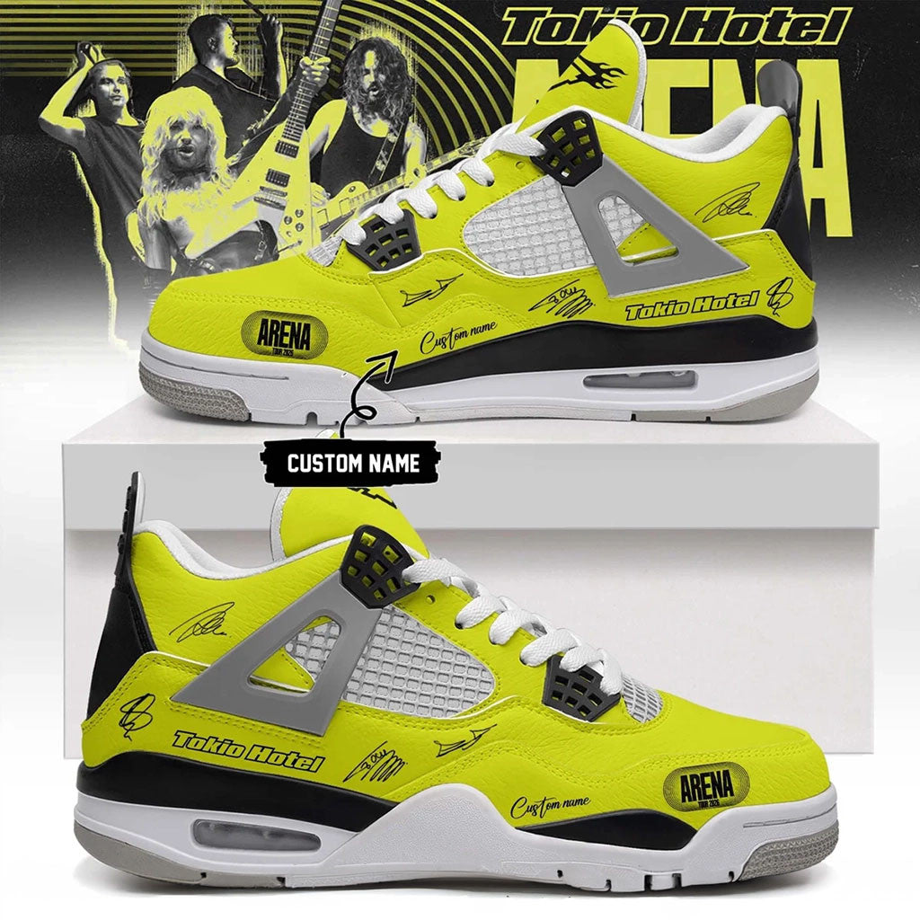 Custom Tokio Hotel ARENA TOUR Signature Shoes Tokio Hotel Merch Presents For Music Lovers - Merchluma