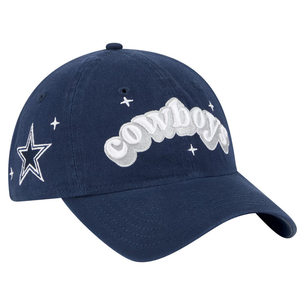 Dallas Cowboys Cheerleaders Merchandise 2026 New Era Navy Dallas Cowboys Cheer Hat Embroidered - Merchluma