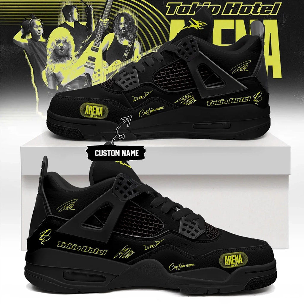Custom Tokio Hotel ARENA TOUR Signature Shoes Tokio Hotel Merch Music Gift Ideas For Guys - Merchluma