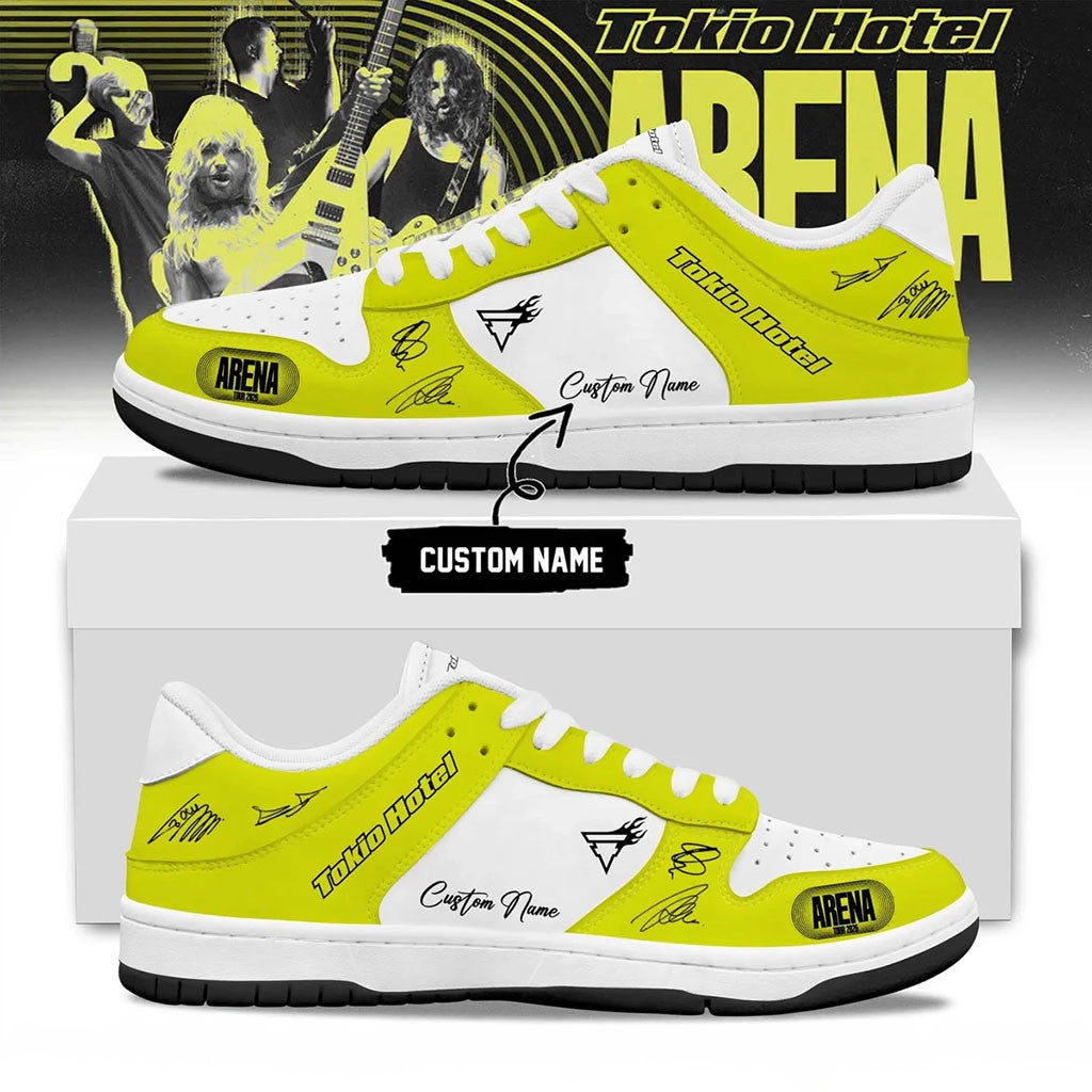 Custom Tokio Hotel ARENA TOUR Signature Shoes Tokio Hotel Merch Gifts For Music Enthusiasts - Merchluma