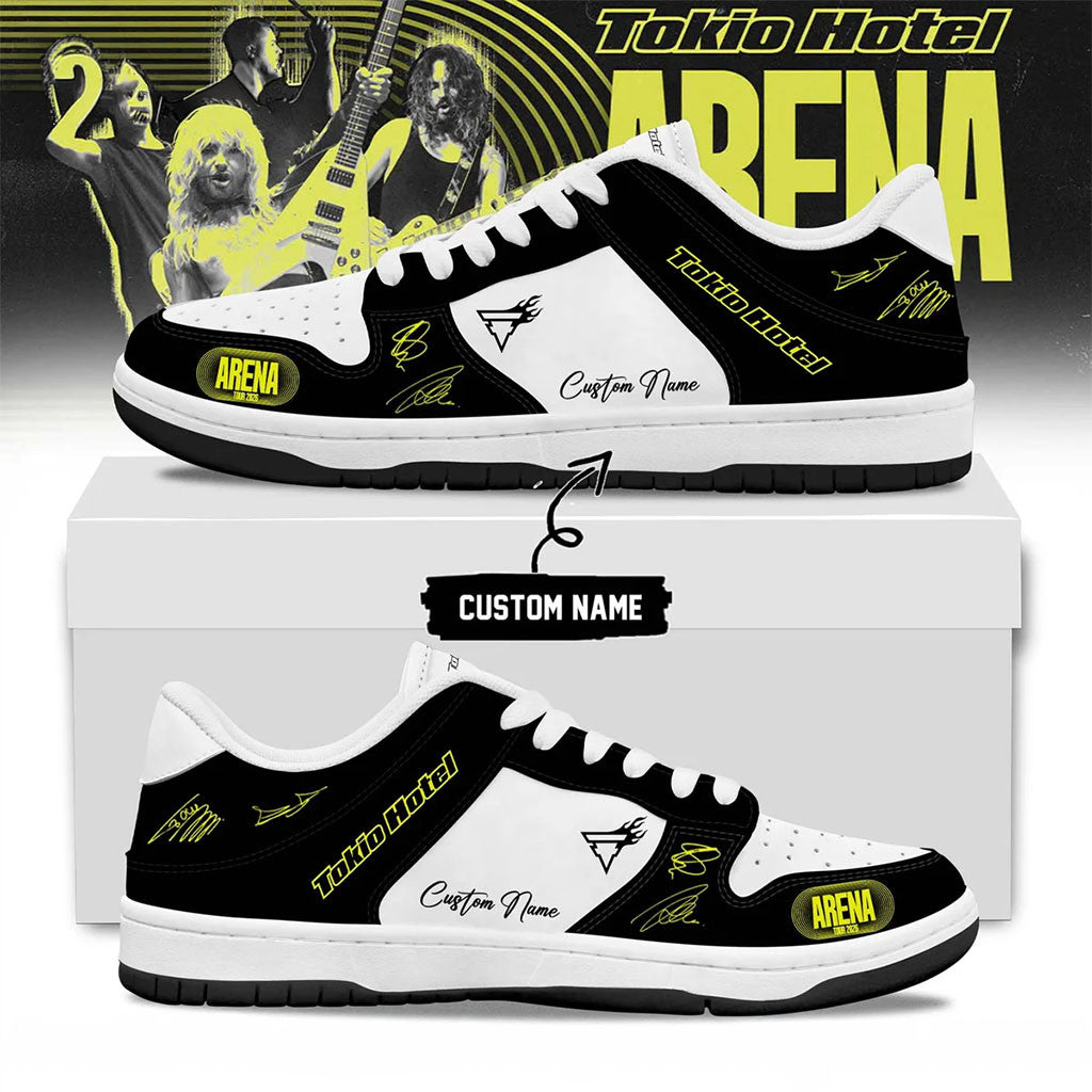 Custom Tokio Hotel ARENA TOUR Signature Shoes Tokio Hotel Merch Music Lover Gift Ideas For Him - Merchluma