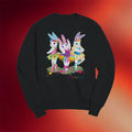 Lisa Frank Merch 2026 Ballerina Bunnies Crewneck Sweatshirt Black Gift For Sisters