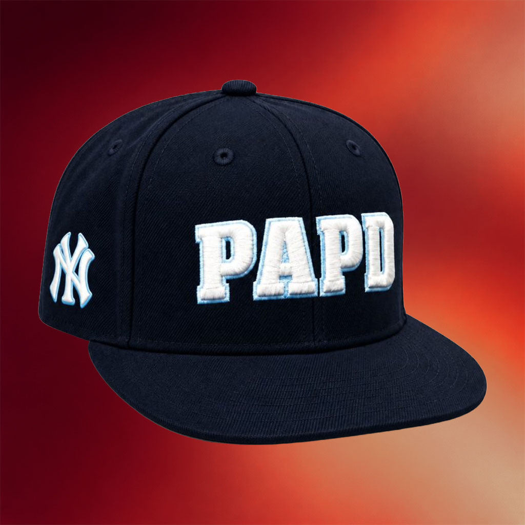 2026 PAPD Yankees Snapback Hat Embroidered Honoring First Responder Hat New York Yankees Merch
