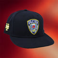 Eric Chavez #61 Game-Used PAPD Snapback Hat Embroidered New York Mets Merch Gifts For Police