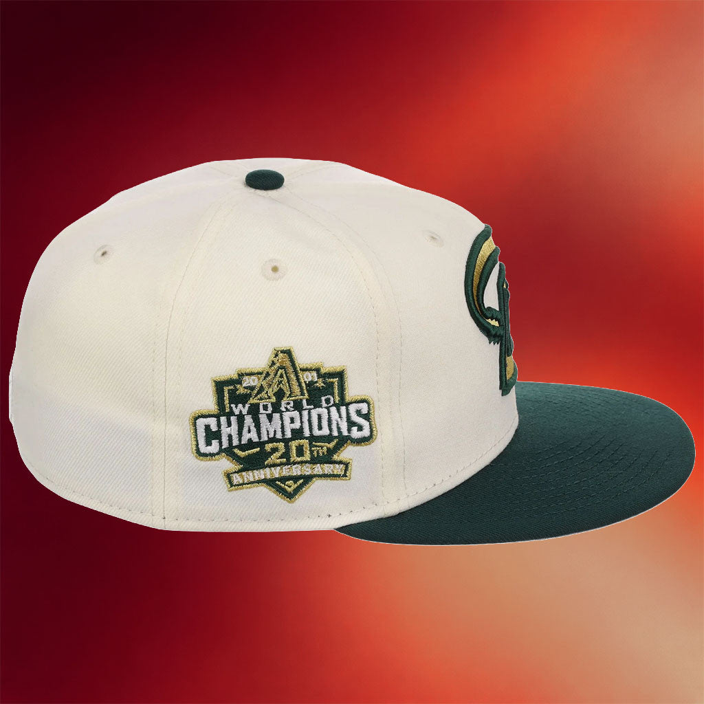 Lids Hat Drop Gilded Ivy Collection Merch Arizona Diamondbacks New Era Snapback Hat Embroidered
