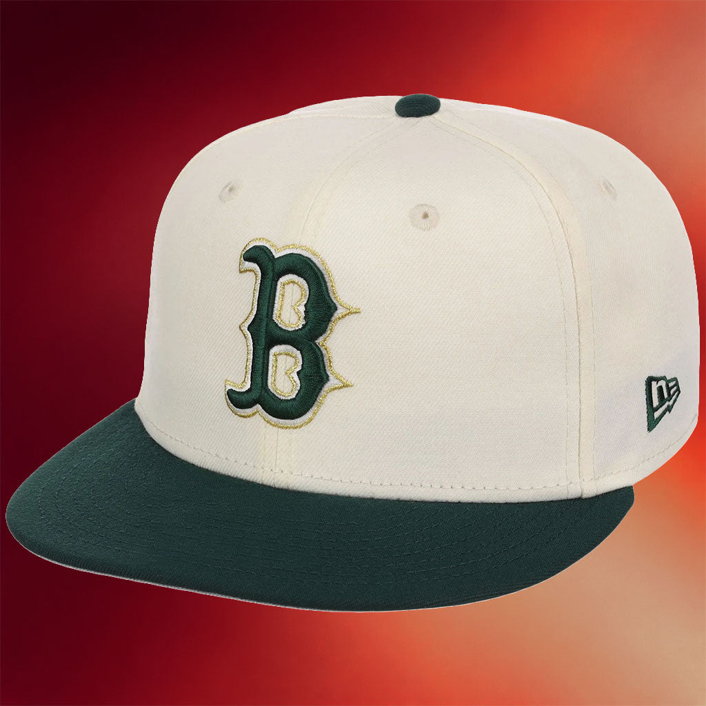 Lids Hat Drop Gilded Ivy Collection Merch Boston Red Sox New Era Snapback Hat Embroidered