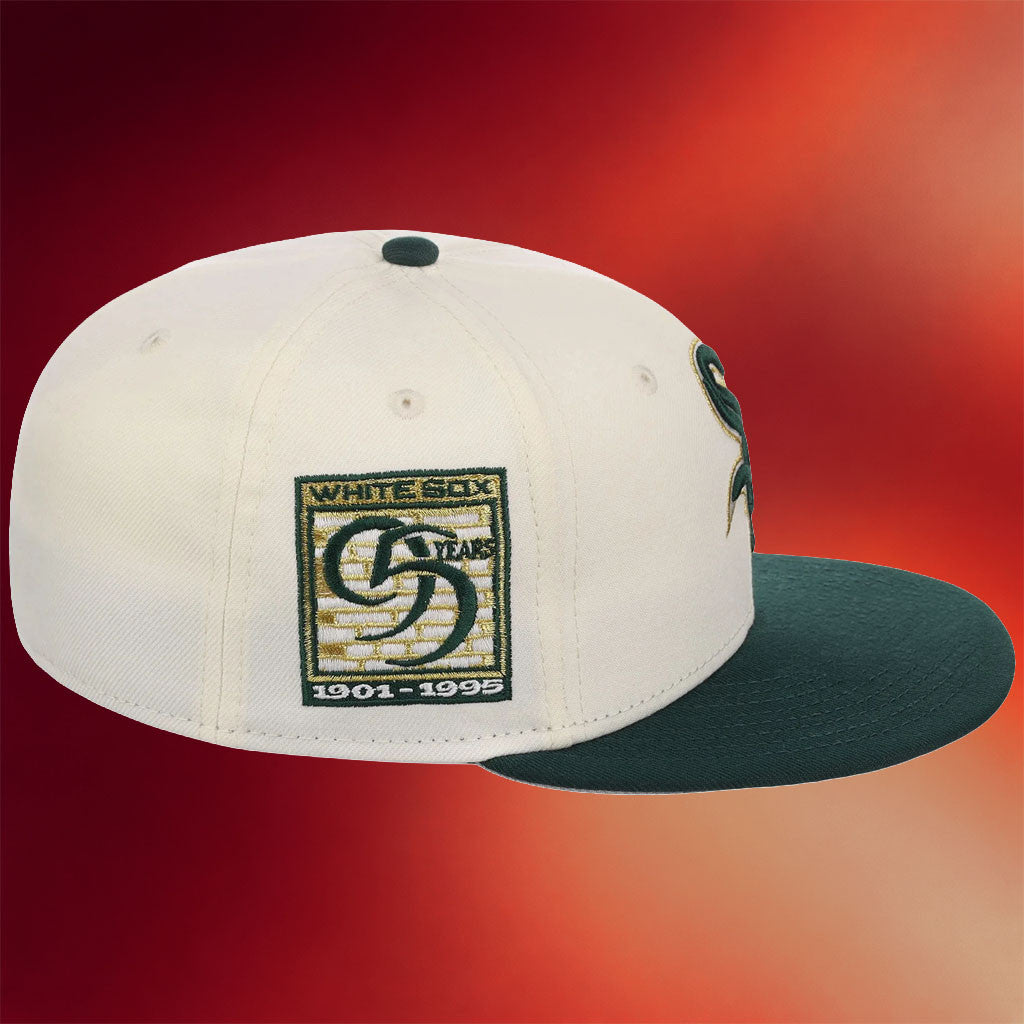 Lids Hat Drop Gilded Ivy Collection Merch Chicago White Sox New Era Snapback Hat Embroidered