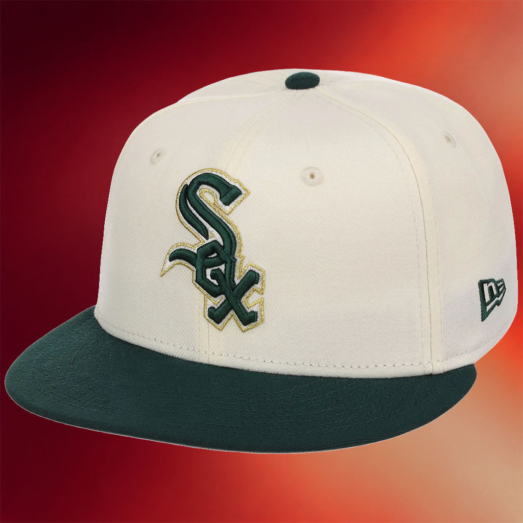 Lids Hat Drop Gilded Ivy Collection Merch Chicago White Sox New Era Snapback Hat Embroidered