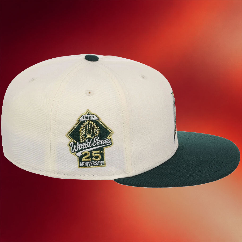Lids Hat Drop Gilded Ivy Collection Merch Miami Marlins New Era Snapback Hat Embroidered