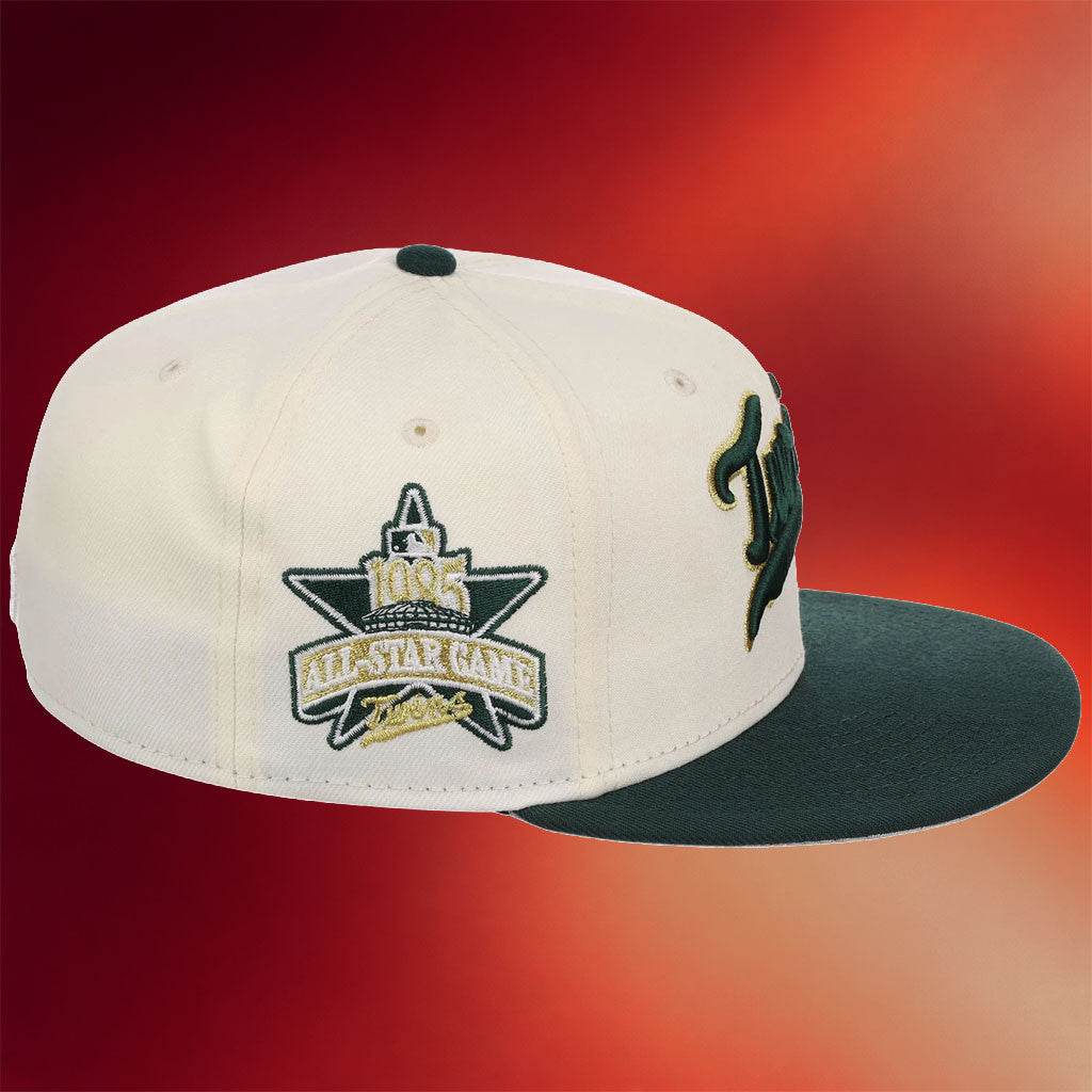 Lids Hat Drop Gilded Ivy Collection Merch Minnesota Twins New Era Snapback Hat Embroidered