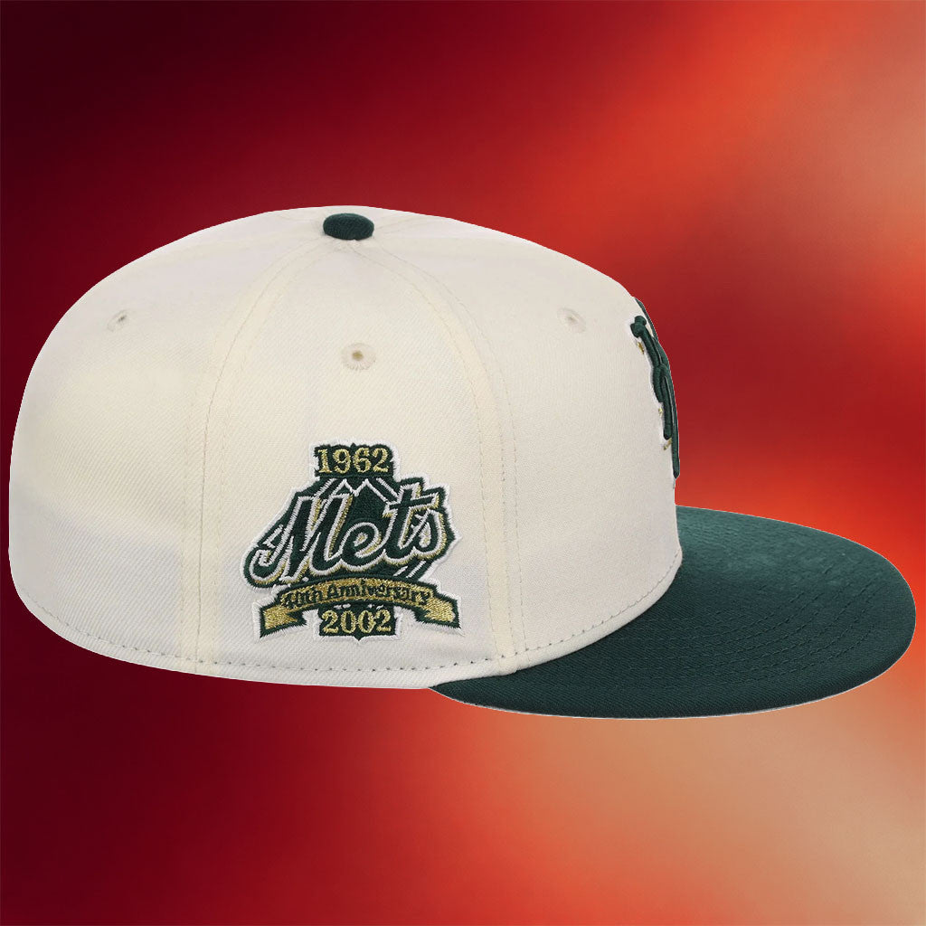 Lids Hat Drop Gilded Ivy Collection Merch New York Mets New Era Snapback Hat Embroidered
